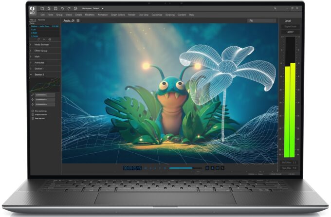 Dell Precision 5570 - i9 RTX Workstation with Stunning 4K Touch Display